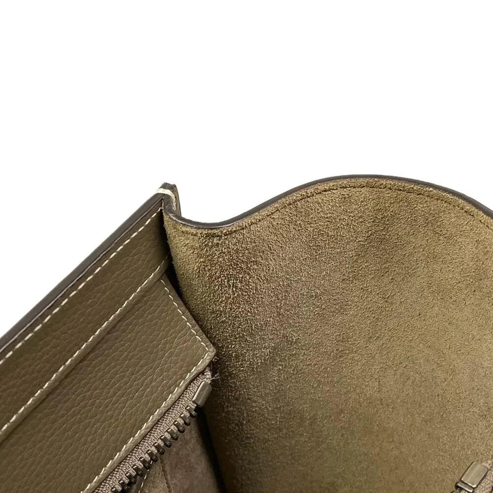 Celine Luggage Micro Shopper Handbag 167793DRU.09SO Souris(Gray Beige)